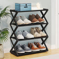 Zigzag X Shape 4-Layer Shoes Rack