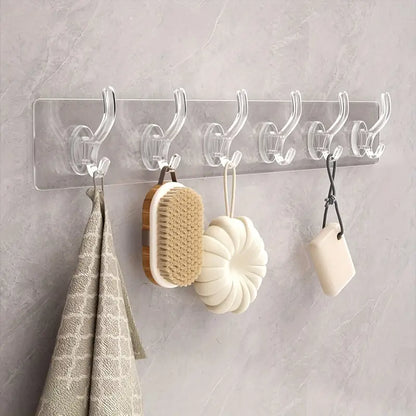Transparent Wall Hooks For Hanging